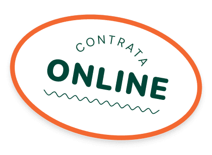 Contrata online sticker