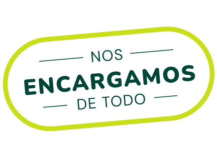 Nos encargamos de todo sticker