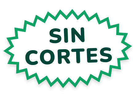 Sin cortes sticker