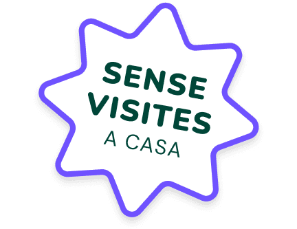 Sense visites a casa sticker
