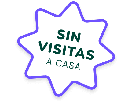 Sin visitas a casa sticker